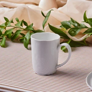 Mug en porcelaine Epsilon, 414 ml, blanc