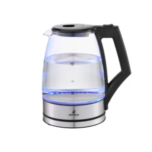 Bouilloire électrique en verre Glacia, 2200 W 1,8 L transparente