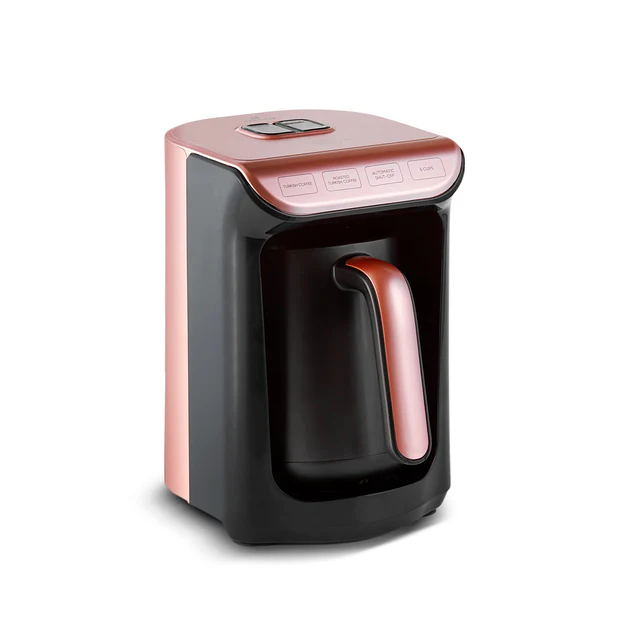Hatır Machine à café turque au lait rose gold