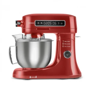 KARACA PRO ARTISAN Robot pâtissier multifonction avec affichage numérique 1600W - Rouge